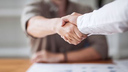 business handshake